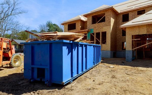 many materials that are typically disposed of in construction dumpsters can be recycled, including metal, cardboard, and certain types of plastic